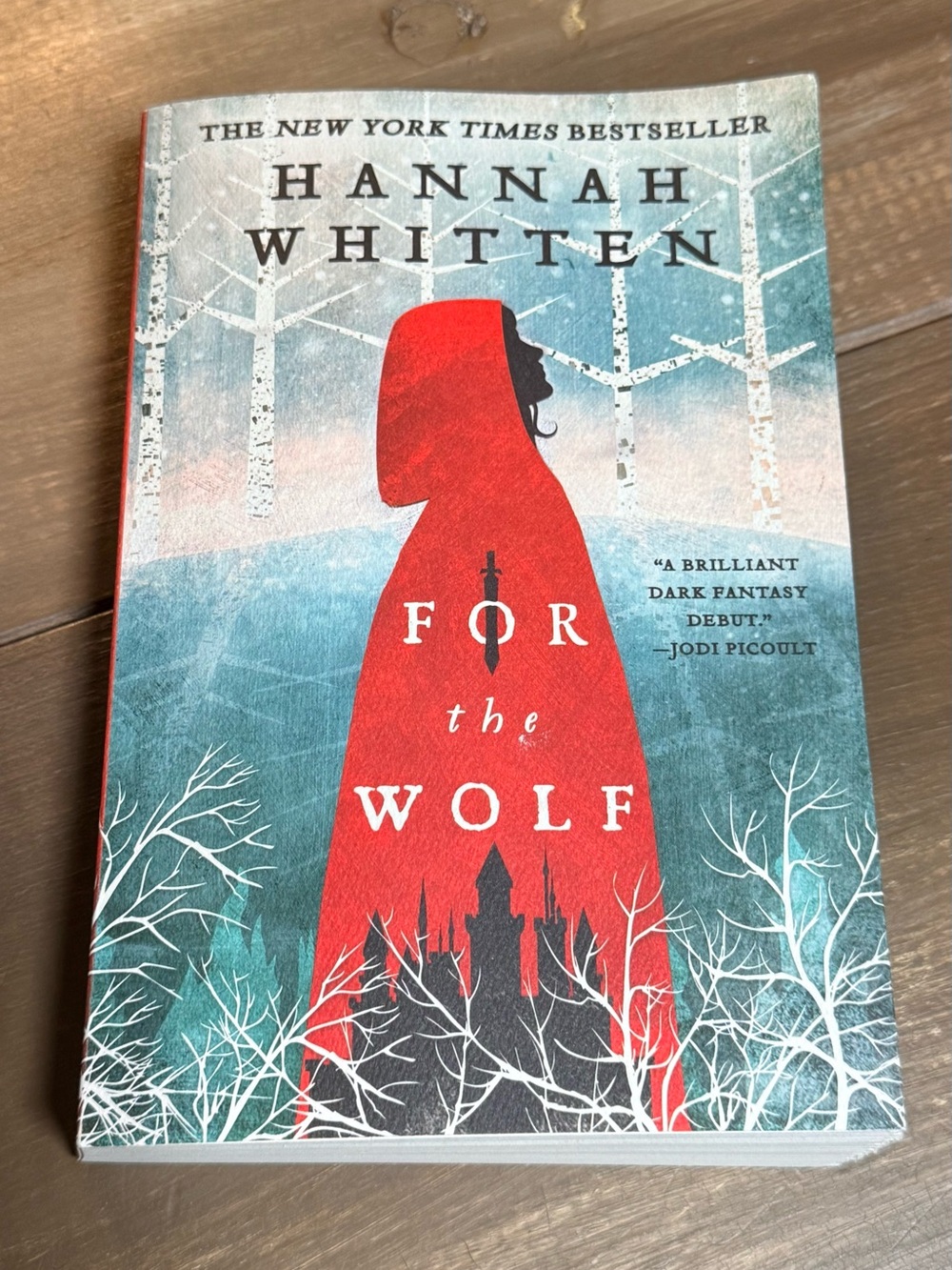 For the Wolf Hannah Whitten Paperback  Novel Little Red Riding Hood Retelling